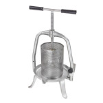 Pressoir à fruits - presse à fruits V20 - entièrement en inox - 10 l