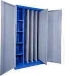 Armoire &agrave; panneaux verticaux perfor&eacute;s coulissants VAS T02