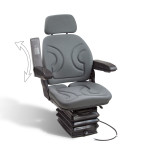 Siège de tracteur STAR PLUS TV2 avec accoudoirs + appui-tête