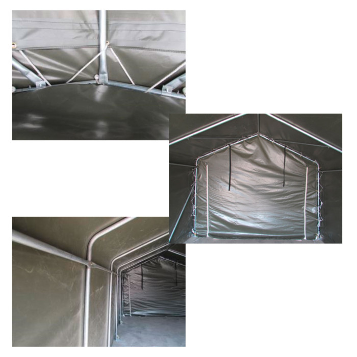 Abri de prairie - Tente de pâturage 6 x 3,3 m "Norwich" Abri de prairie - Tente de pâturage 6 x 3,3 m "Norwich"