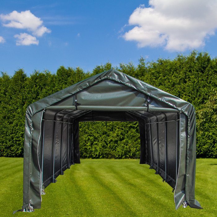 Abri de prairie - Tente de pâturage 6 x 3,3 m "Norwich" Abri de prairie - Tente de pâturage 6 x 3,3 m "Norwich"