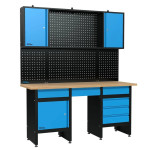Pack - Ensemble mobilier atelier GW 6/1 XXL- Etabli/Panneau/Armoire Pack - Ensemble mobilier atelier GW 6/1 XXL- Etabli/Panneau/Armoire
