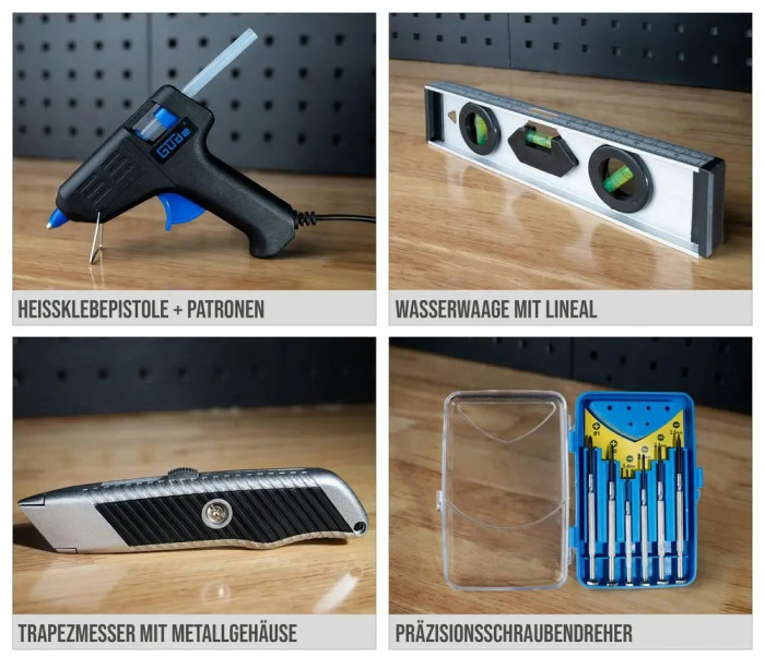 Coffret à outils à roulettes GWZT 500- Trolley à outils 500 pièces Coffret à outils à roulettes GWZT 500- Trolley à outils 500 pièces