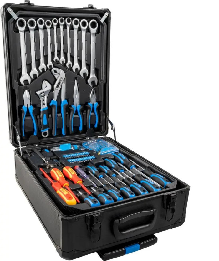 Coffret à outils à roulettes GWZT 500- Trolley à outils 500 pièces Coffret à outils à roulettes GWZT 500- Trolley à outils 500 pièces