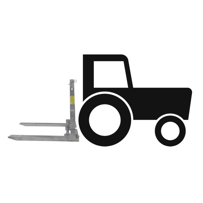 Fourches lève-palette 3 pts Cat. 1 - 300 kg - DPG300Z Fourches lève-palette 3 pts Cat. 1 - 300 kg - DPG300Z