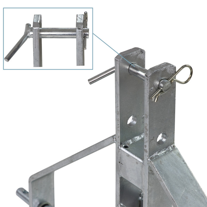 Fourches lève-palette 3 pts Cat. 1 - 300 kg - DPG300Z Fourches lève-palette 3 pts Cat. 1 - 300 kg - DPG300Z