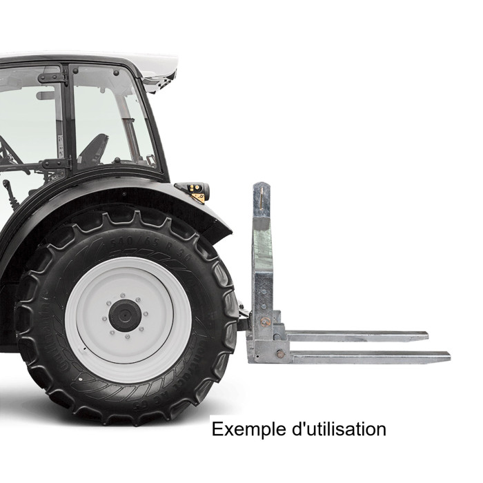 Fourches lève-palette 3 pts Cat. 1 + 2 - 1200 kg - DPG1200 Fourches lève-palette 3 pts Cat. 1 + 2 - 1200 kg - DPG1200