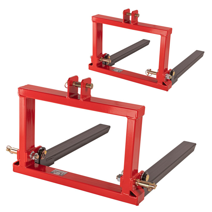 Fourches lève-palette 3 pts Cat. 1 + 2 - 300 kg - DPG300F Fourches lève-palette 3 pts Cat. 1 + 2 - 300 kg - DPG300F