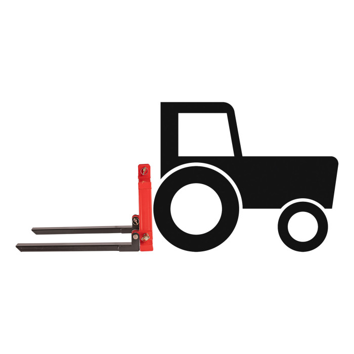 Fourches lève-palette 3 pts Cat. 1 + 2 - 300 kg - DPG300F Fourches lève-palette 3 pts Cat. 1 + 2 - 300 kg - DPG300F