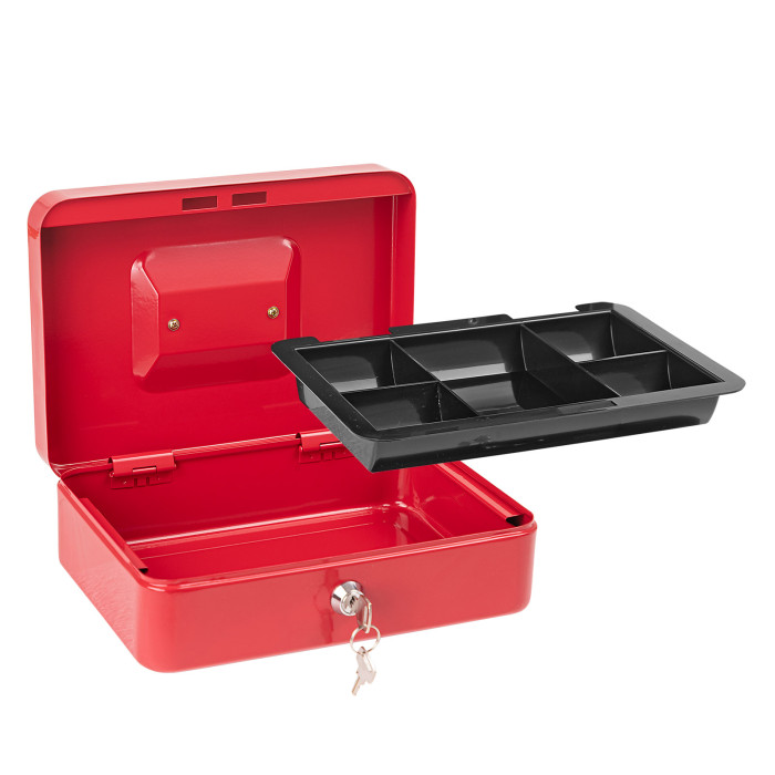 Caisse à monnaie DKG 250 rouge Caisse à monnaie DKG 250 rouge