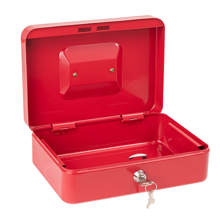 Caisse à monnaie DKG 250 rouge Caisse à monnaie DKG 250 rouge