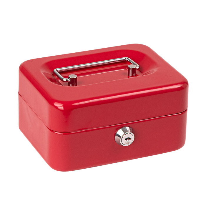Caisse à monnaie DKG 150 rouge Caisse à monnaie DKG 150 rouge