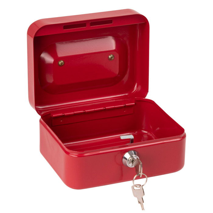 Caisse à monnaie DKG 150 rouge Caisse à monnaie DKG 150 rouge