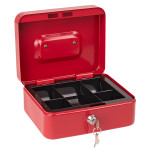 Caisse à monnaie DKG 200 rouge Caisse à monnaie DKG 200 rouge