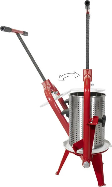 Pressoir à fruits inox OP 9 - presse à fruits 9 litres Pressoir à fruits inox OP 9 - presse à fruits 9 litres