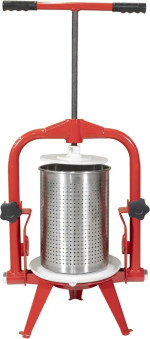 Pressoir &agrave; fruits inox OP 9 - presse &agrave; fruits 9 litres