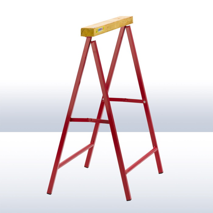 Tréteau pliant bois et métal - 60 cm Tréteau pliant bois et métal - 60 cm