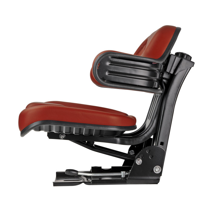 Siège de tracteur DTS 120 AVFLN rouge Siège de tracteur DTS 120 AVFLN rouge