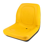 Si&egrave;ge de tracteur DSS100 - Coque d'assise jaune