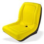 Si&egrave;ge de tracteur DSS100 - Coque d'assise jaune