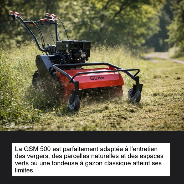 Tondo-broyeur GSM 500 - Tondeuse à fléaux Tondo-broyeur GSM 500 - Tondeuse à fléaux