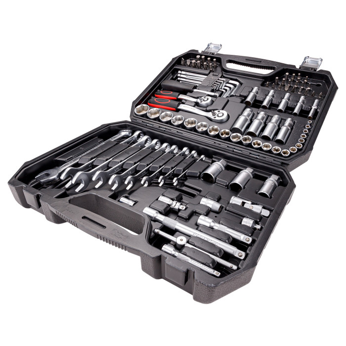 Coffret douilles et cliquets en pouce - 92 pièces Coffret douilles et cliquets en pouce - 92 pièces