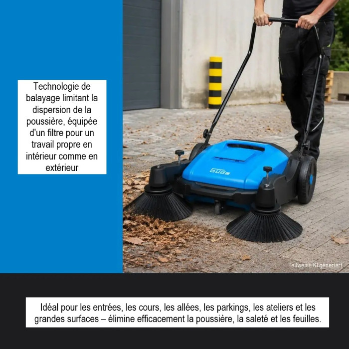 Balayeuse manuelle GKM PRO 150 Balayeuse manuelle GKM PRO 150