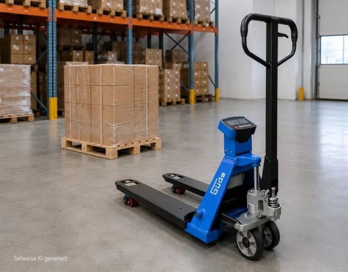 Transpalette GHW SCALE 2500 - avec balance intégrée Transpalette GHW SCALE 2500 - avec balance intégrée