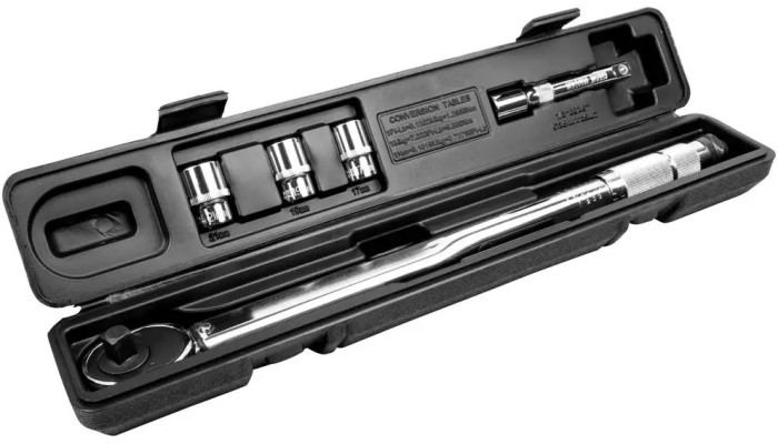 Clé dynamométrique 1/2" - Coffret 5 pièces Clé dynamométrique 1/2" - Coffret 5 pièces