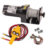 Treuil 0,9 T pour quad, tracteur tondeuse, Holder - 12 V - EW 2000 Treuil 0,9 T pour quad, tracteur tondeuse, Holder - 12 V - EW 2000