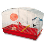 Cage à hamster équipée 580 x 320 x 420 mm grille 10 mm animaux